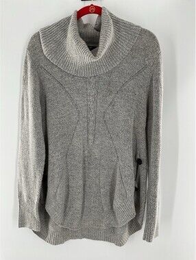 gnw Women’s Size Large Gray Tight Knit Sweater 096